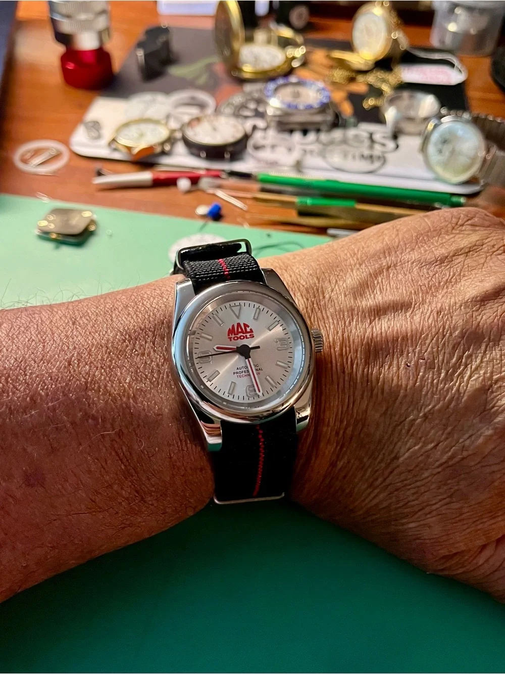 Watch, newAutomotive industry Watch. MAC Tools Tool truck commissioned watch